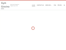 Tablet Screenshot of gymgiovino.com